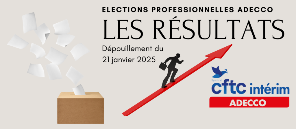 Elections professionnelles Adecco, les résultats