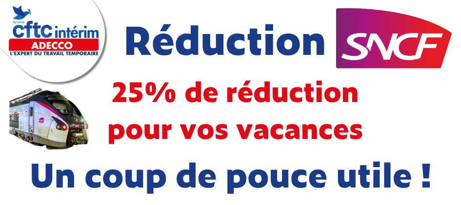 Billet congé annuel SNCF : comment obtenir 25 % de réduction pour vos vacance