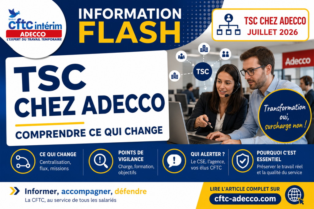 TSC chez Adecco : comprendre ce qui change pour les équipes