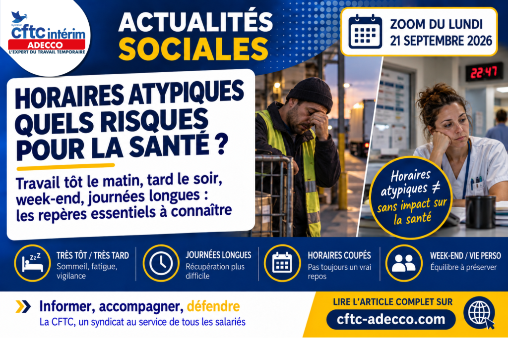 Horaires atypiques : quels risques pour la santé des salariés ?